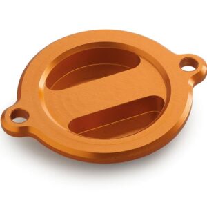 Factory oil filter cover