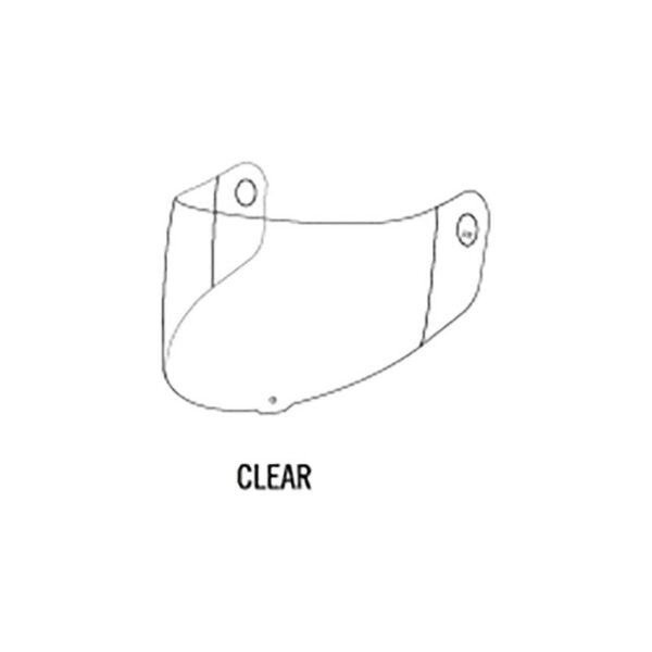 3PW1519500/01-C3 PRO HELMET VISOR CLEAR-image