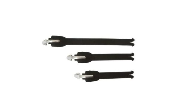 3GG210070600-TECH T STRAP WITH ALUMINIUM BRIDGE BLACK-image