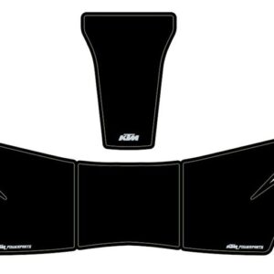 Fuel tank protection sticker kit