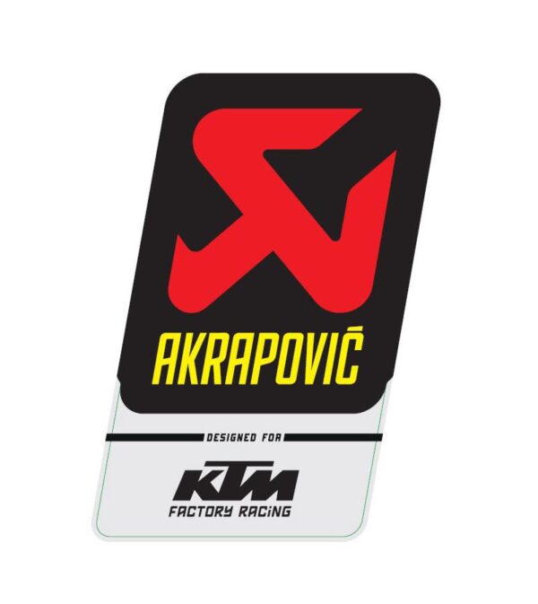 Akrapovic sticker