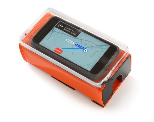Smartphone handlebar pad